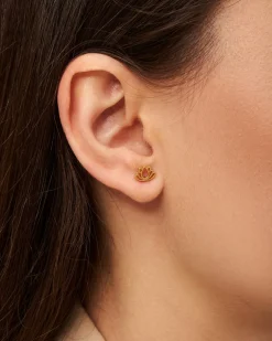 LULU Copenhagen Lotus Ørering,*Dame Øreringe