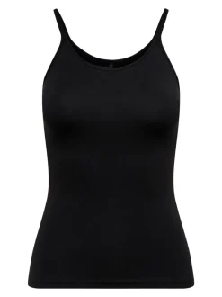 New ONLY Love Strap Top, , M Black