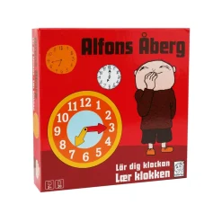 New Alfons Åberg Lær Klokken