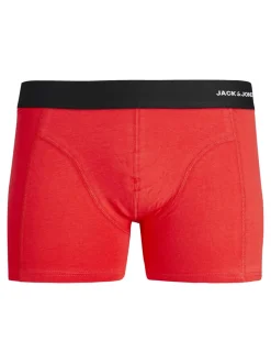 Clearance Jack&Jones Lucas 3-pak Underbukser, , XXL Rød/Blå/Grøn