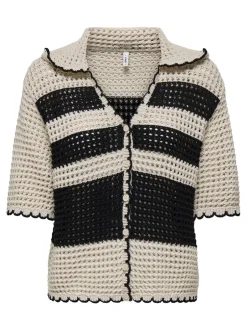 New ONLY Lucie Cardigan, , XS Ecru
