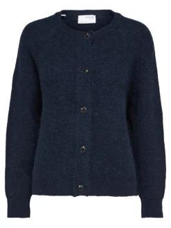 Discount Selected Women Lulu Cardigan, , XS Dark Sapphire