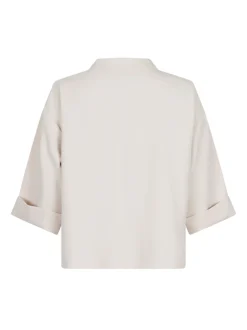 Online Neo Noir Luma Crepe Bluse, , 36 Creme