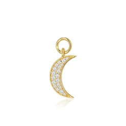 Sif Jakobs Jewellery Luna Ørerings Vedhæng,*Dame Vedhæng