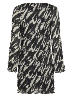 Neo Noir Luni Distressed Zebra Kjole, , 38*Dame Kjoler