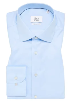 Clearance Eterna Luxury Modern Fit Skjorte, , 43 Blå