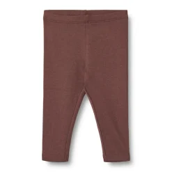 Wheat Maddy Baby Rib Leggings, , 62 cm Eggplant
