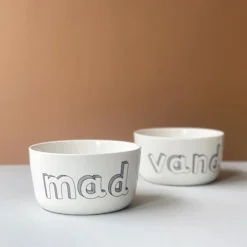 Best Liebe Madskål, Hvid/Sort