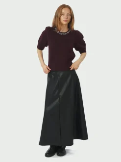 Neo Noir Maia Stone Knit Bluse, , 38*Dame Strik & Sweatshirts