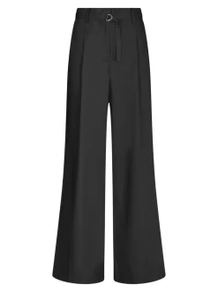 Neo Noir Malba Poplin Bukser, , 42 Black