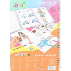 New Topmodel Malebog & Tegneredskaber