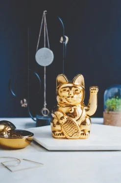 Donkey Maneki-Neko Vinkende Kat* Pynt & Interiør