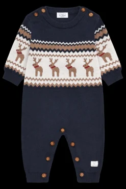 New Hust & Claire Manly Raindeer Heldragt, , 80 cm More Navy
