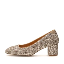 New Woden Marie Low Glitter Pumps, , 39 Multi