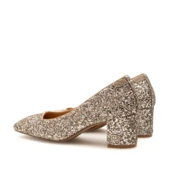 New Woden Marie Low Glitter Pumps, , 39 Multi