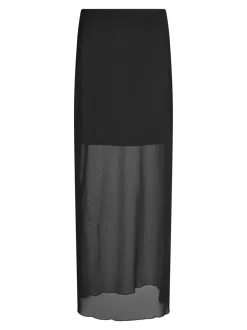 Best Neo Noir Marlise Mesh Nederdel, , 36 Black