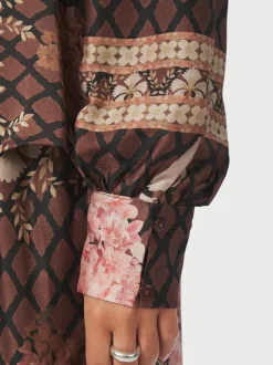 Neo Noir Massima Botanical Border Bluse, , 38*Dame Bluser & Skjorter