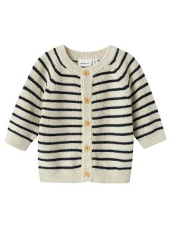 Sale Name It Mast Knit Cardigan, , 86 cm Peyote Melange