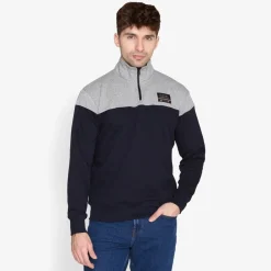 Sale Signal Mathias Half-Zip Sweatshirt, , S Deep Marine