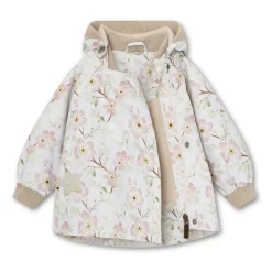 Online MINI A TURE MATWai Fleeceforet Printet Forårsjakke, , 104 cm Sakura Spring