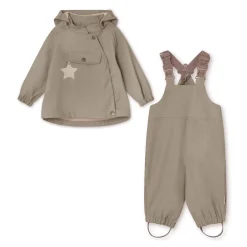 Clearance MINI A TURE MATWainis Regnsæt, , 116 cm Grey Brown