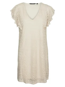 Online Vero Moda Maya Frill Kjole, , XL Birch