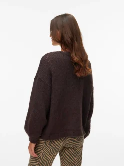Best Vero Moda Maybe Open Cardigan, , M Chocolate Torte