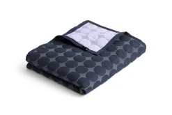 New HAY Mega Dot Sengetæppe, , 195x245 cm Midnight Blue
