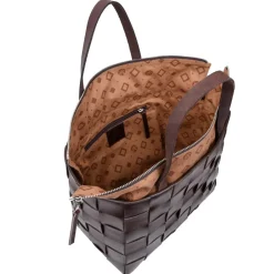 Sale Adax Meike Shopper, Dark Brown