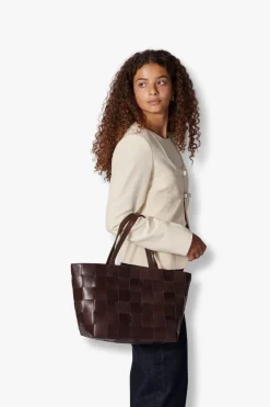 Sale Adax Meike Shopper, Dark Brown