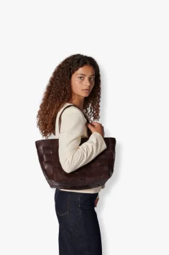 Sale Adax Meike Shopper, Dark Brown