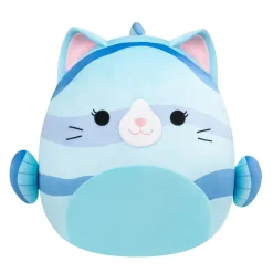 Hot Squishmallows Melinda Kat Fisk Bamse