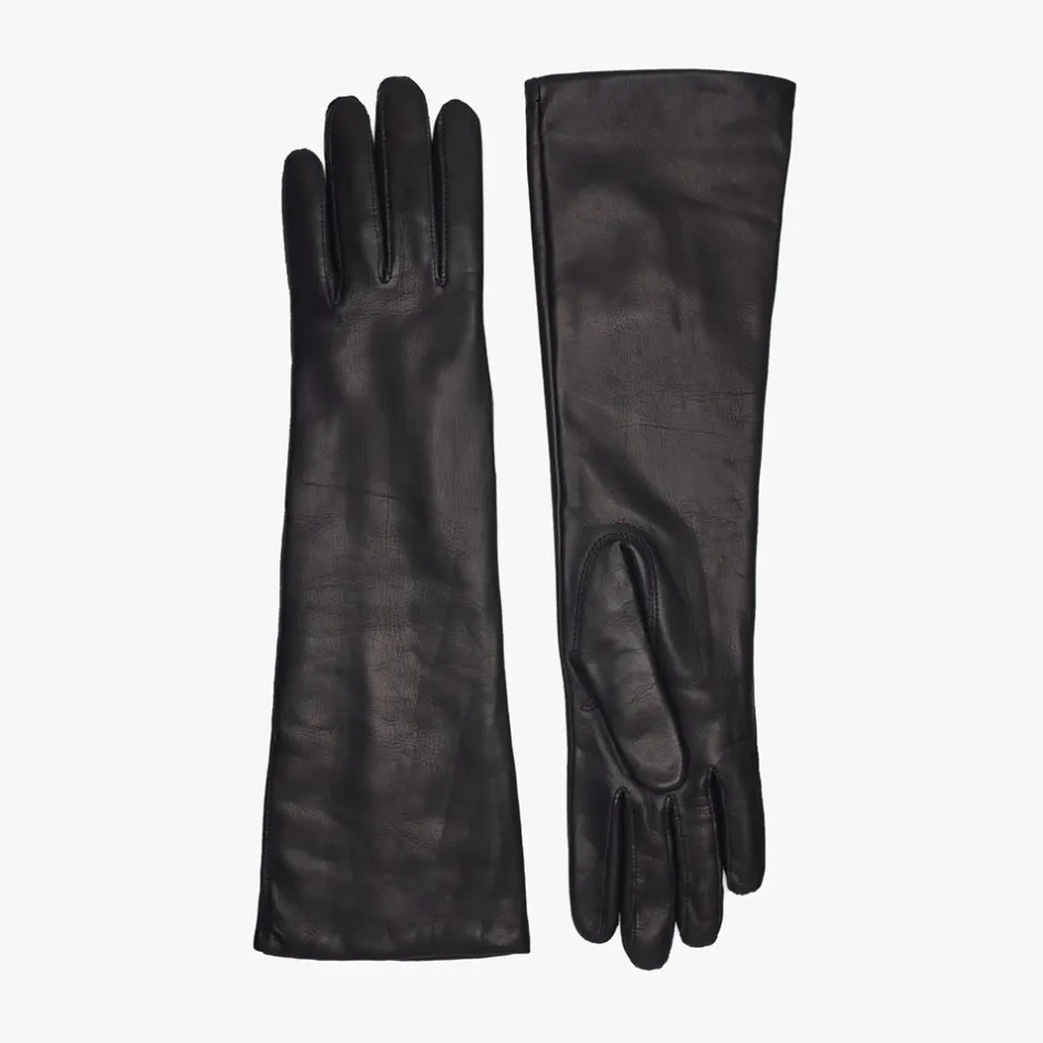 Hot Randers Handsker Mellemlang Handske, , 7 Sort