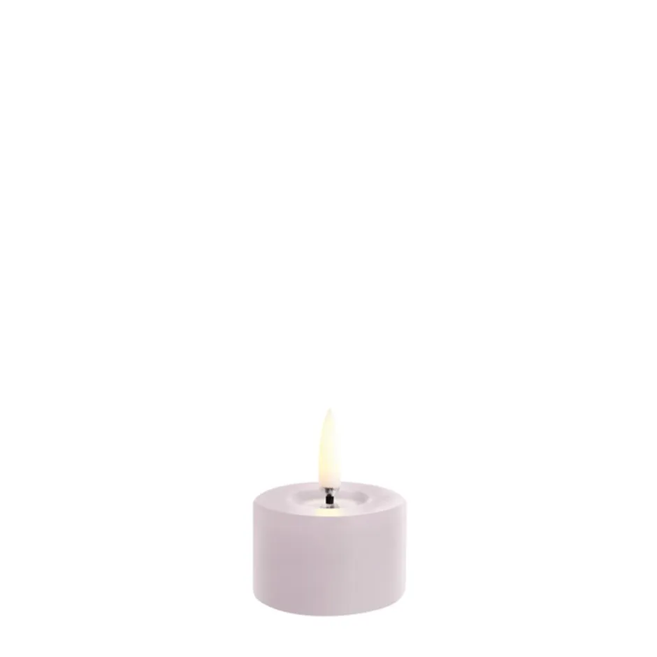Uyuni Melted LED Bloklys, Light Lavender