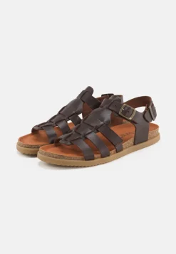 Discount Nature Mette Sandaler, , 42 Coffee