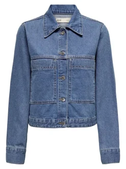 JDY Mica Pocket Denimjakke, , M*Dame Jakker & Frakker