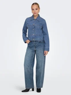 JDY Mica Pocket Denimjakke, , M*Dame Jakker & Frakker