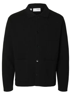 Selected Homme Mike Light Polo Cardigan, , XXL* Cardigans