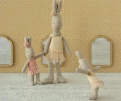 Maileg Mikro Ballerina Hare, Creme*Børn Bamser & Tøjdyr