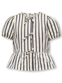 KIDS ONLY Milani Bow Bluse, , 164 cm*Børn Bluser