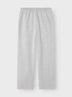 Discount Name It Mille Straight Sweatpants, , 146 cm Light Grey Melange