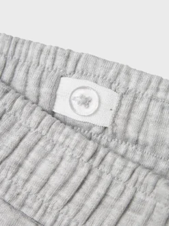 Discount Name It Mille Straight Sweatpants, , 146 cm Light Grey Melange
