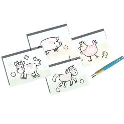 SES Creative Min Første Gårdens Dyr Farv Med Vand*Børn Kreativ Leg
