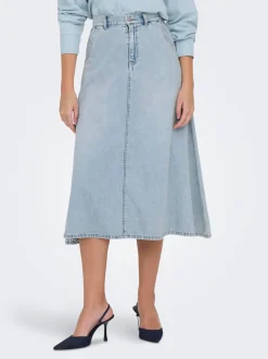 ONLY Mindy Denimnederdel, , XS*Dame Nederdele