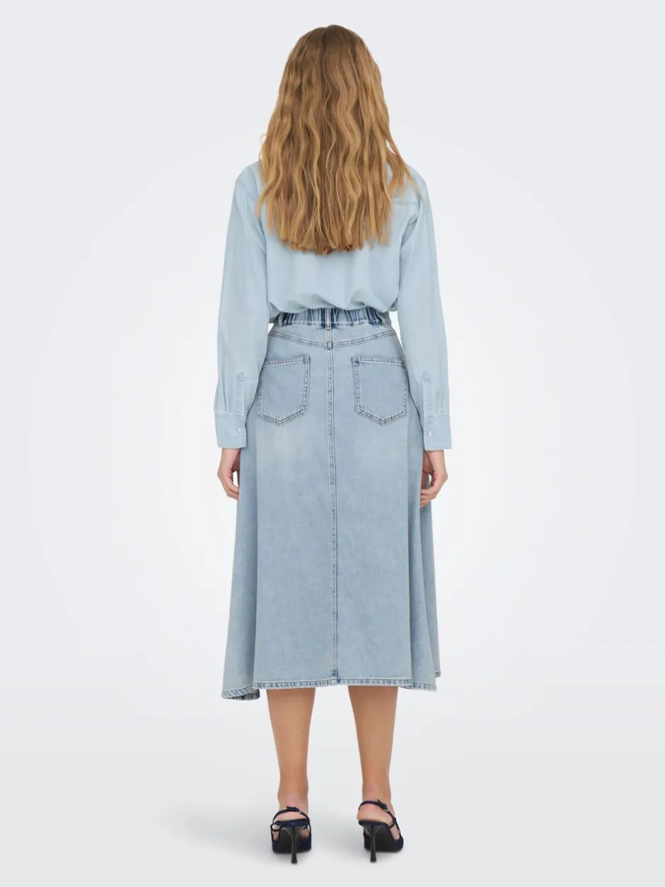 ONLY Mindy Denimnederdel, , XS*Dame Nederdele