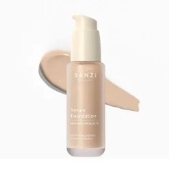 Hot Sanzi Beauty Minerals Pigments Serum Foundation, 05 Medium Neutral Golden