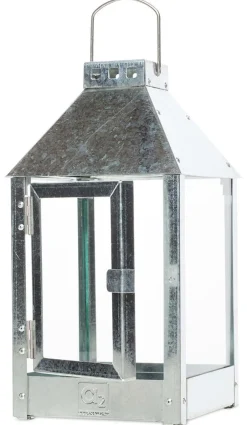 A2 Living Mini Lanterne, Galvaniseret, 17x33,5x17 cm* Lanterner & Lyskæder