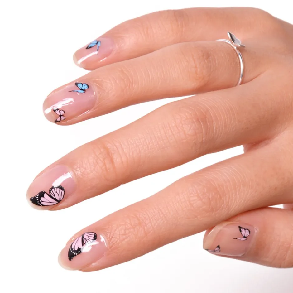 Le Mini Macaron Mini Nail Art Stickers,* Negle
