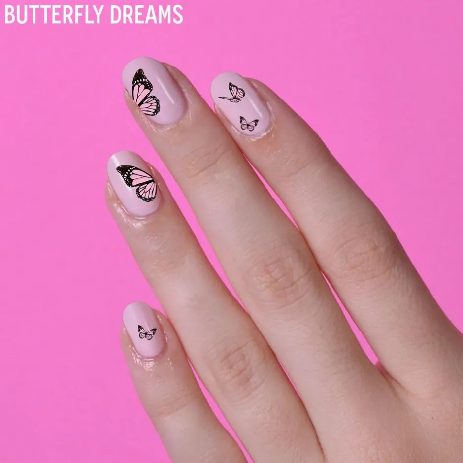 Le Mini Macaron Mini Nail Art Stickers,* Negle
