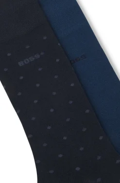 Boss Black MiniDot VIBambo 2-pak Strømper, , 43-46* Strømper